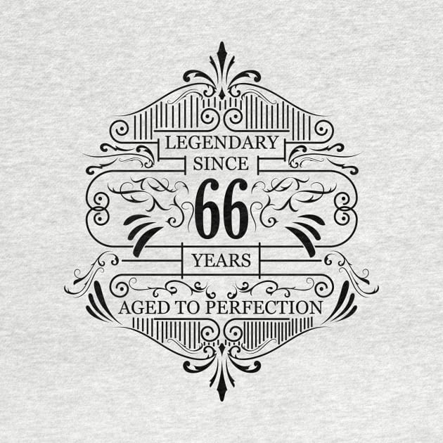 66th birthday sayings 66 years gift ideas by HBfunshirts